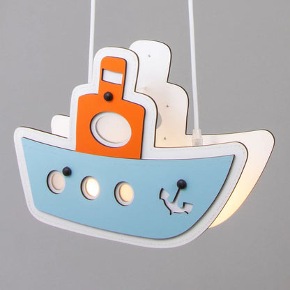 Litecraft Glow Boat Pendant Kids Ceiling Light