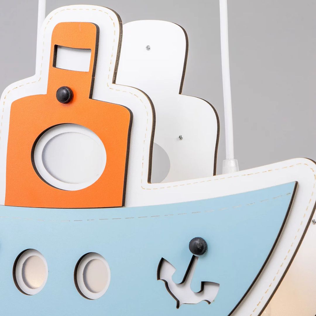 Litecraft Glow Boat Pendant Kids Ceiling Light