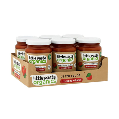 Little Pasta Organics Tomato & Basil Sauces For Kids