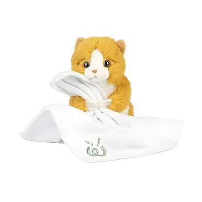 Living Nature Baby Kitten Plush Toy with Comforter Blanket