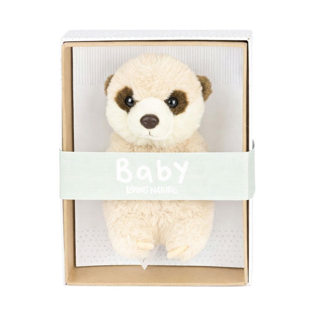 Living Nature Baby Meerkat Plush Toy