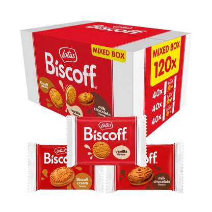 Bulk Special Lotus Biscoff Mixed Box Sandwich Biscuits