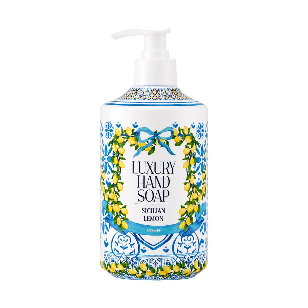 Luxury Hand Soap Sicilian Lemon Pump Bottle