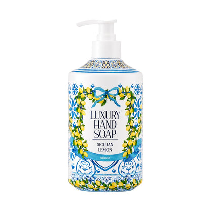 Luxury Hand Soap Sicilian Lemon Pump Bottle
