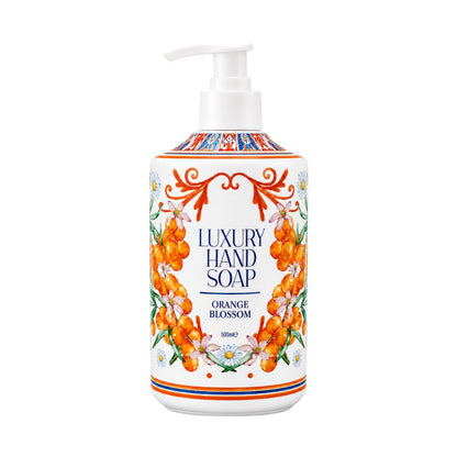 Luxury Hand Soap Orange Blossom Pump Bottle