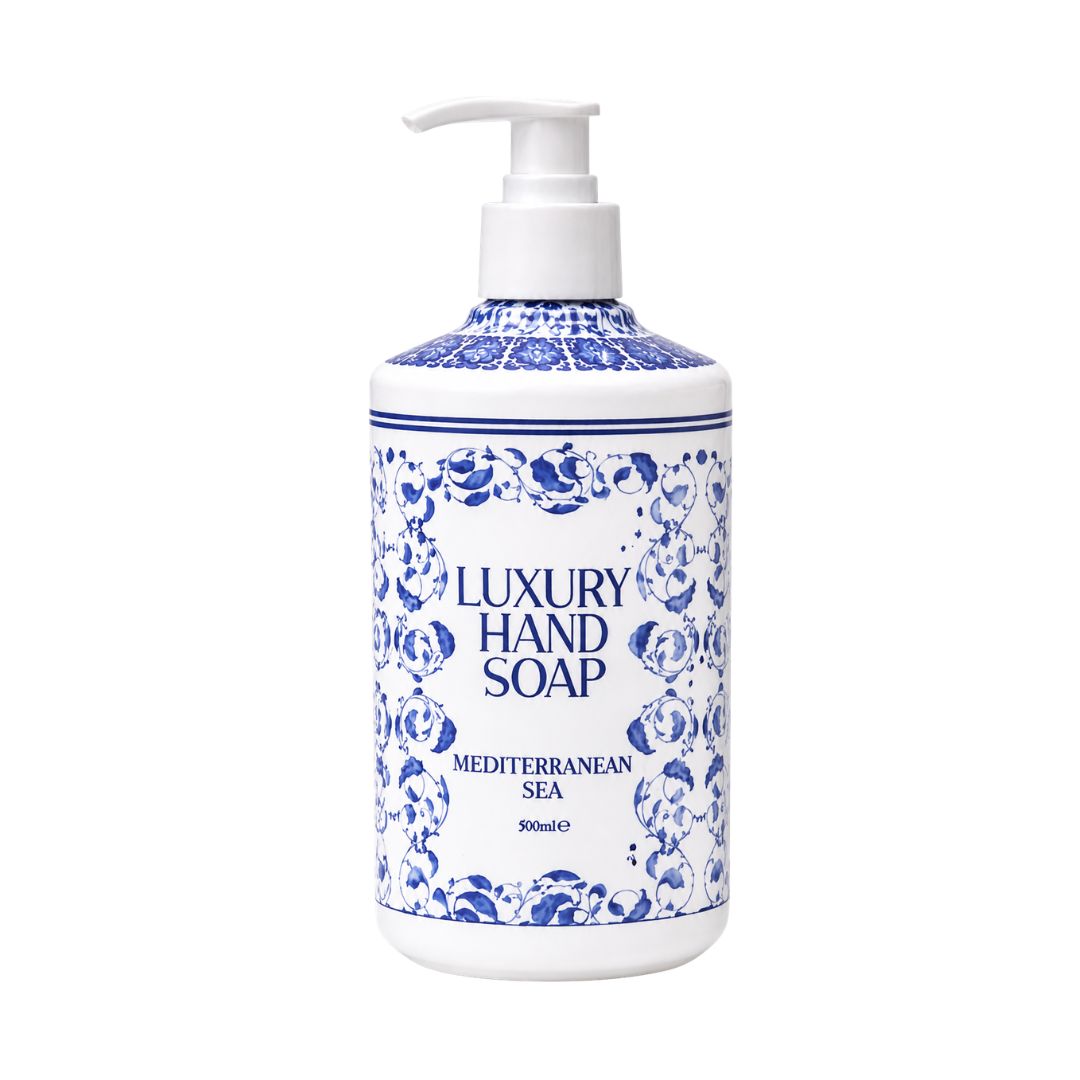 Luxury Hand Soap Mediterranean Sea Pump Bottle