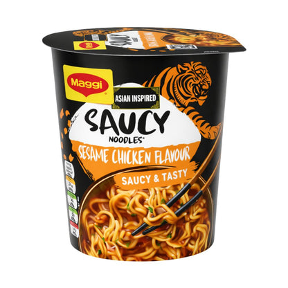 Maggi Asian Inspired Saucy Noodles Sesame Chicken Flavour