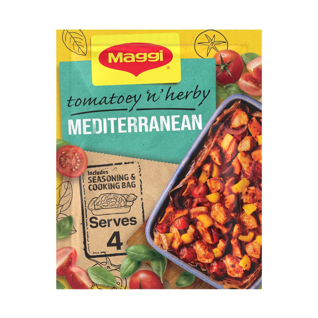Maggi So Juicy Mediterranean Chicken Recipe Mix Bags