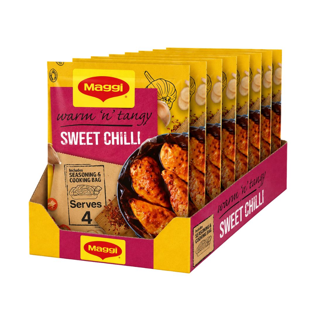 Maggi Warm 'n' Tangy Sweet Chilli Chicken Recipe Mix Bags