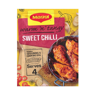 Maggi Warm 'n' Tangy Sweet Chilli Chicken Recipe Mix Bags
