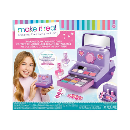 Make It Real Instant Glam Cosmetic Case 23 Piece Set