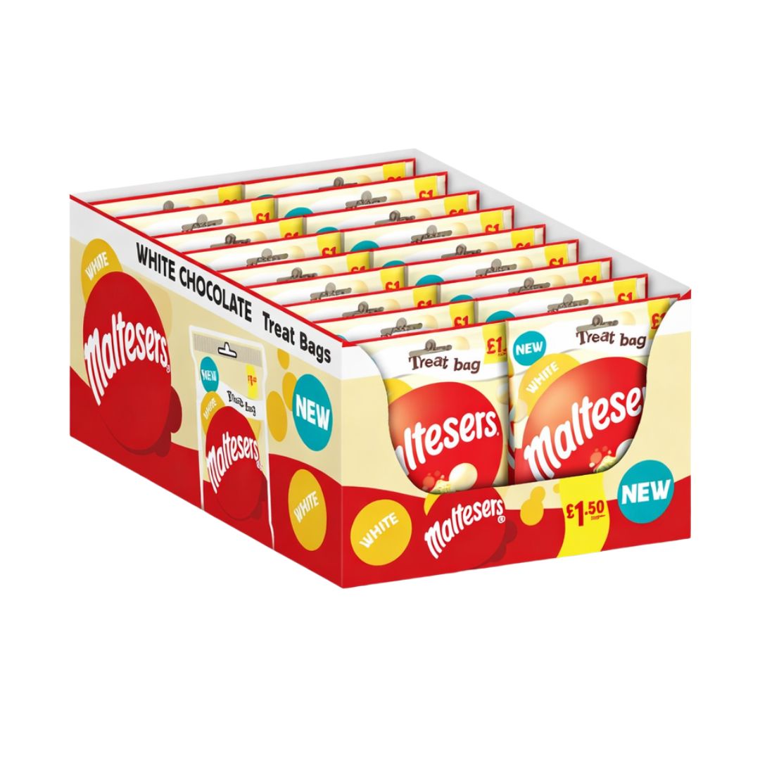 Maltesers White Chocolate & Honeycomb Treat Bags