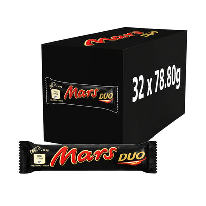Mars Duo Milk Chocolate Bars
