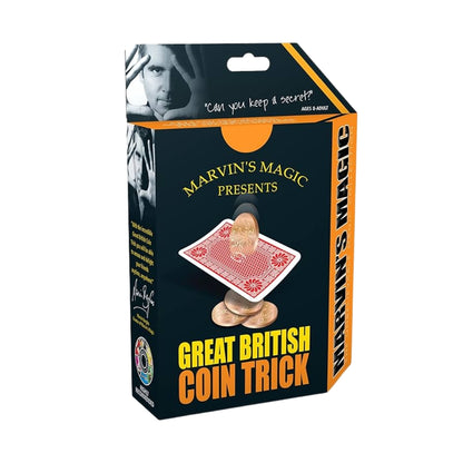 Marvin's Magic Presents Great British Coin Trick Set