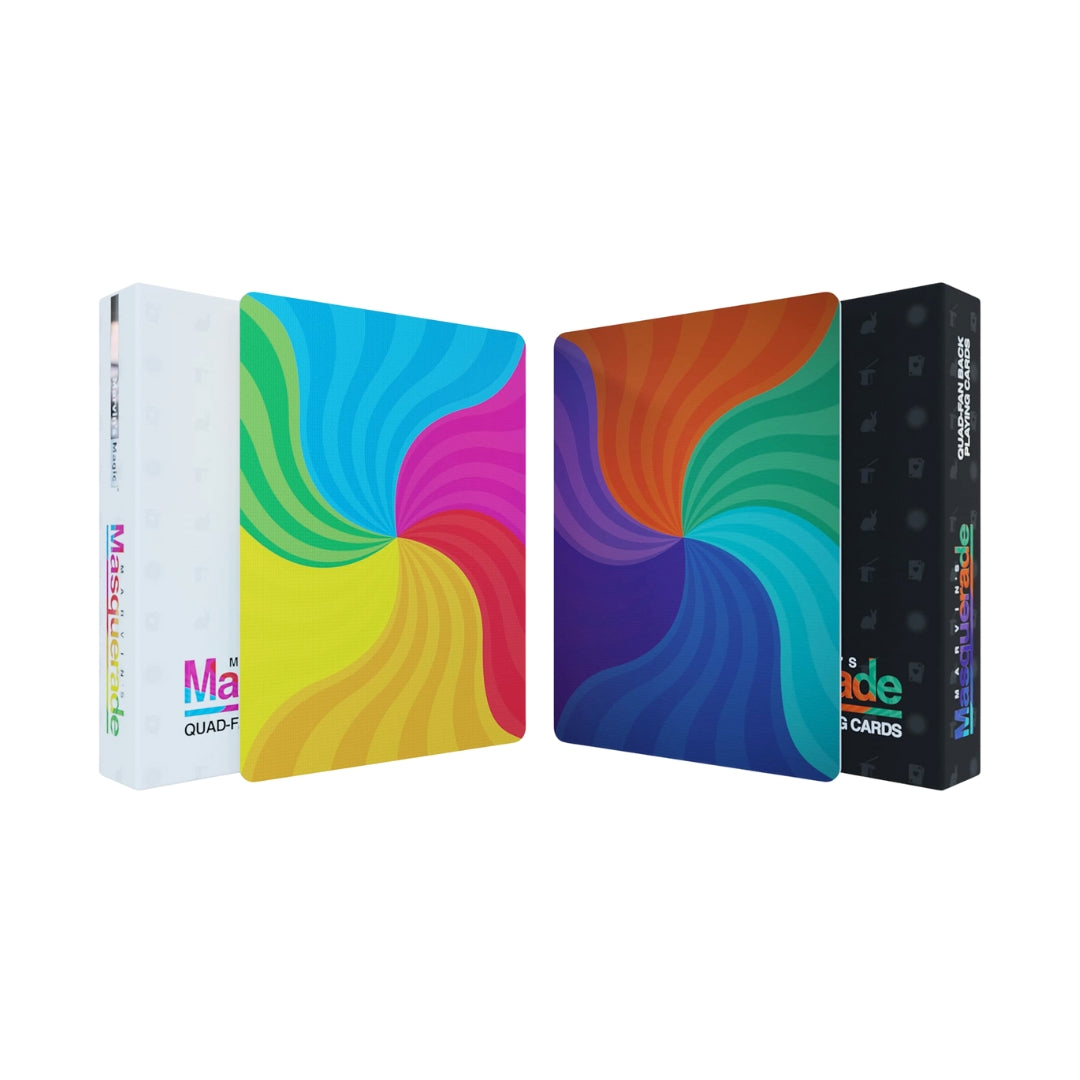 Marvin's Magic Masquerade Quad Fan Playing Cards