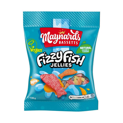 Maynards Bassetts Sour Jellies Fizzy Fish