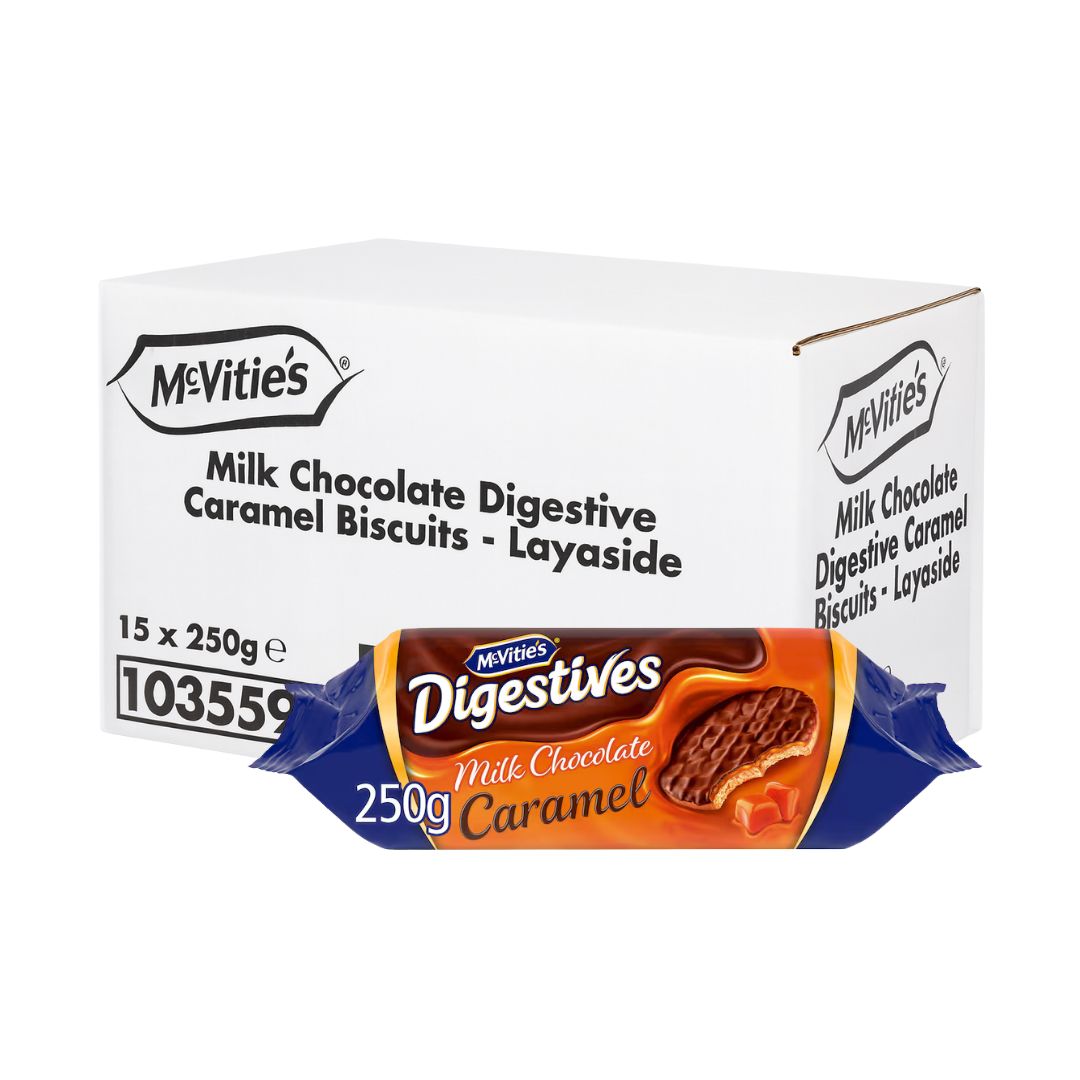 McVitie's Milk Chocolate Caramel Digestive Biscuits