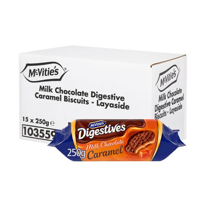 McVitie's Milk Chocolate Caramel Digestive Biscuits