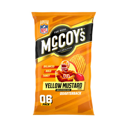 McCoy's Yellow Mustard Multipack Crisps