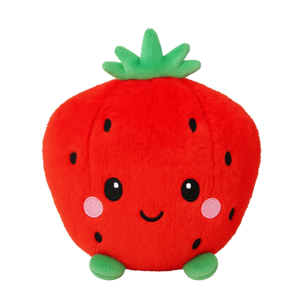 Microwavable Plush Strawberry Hottie Heating Pad