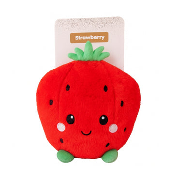 Microwavable Plush Strawberry Hottie Heating Pad