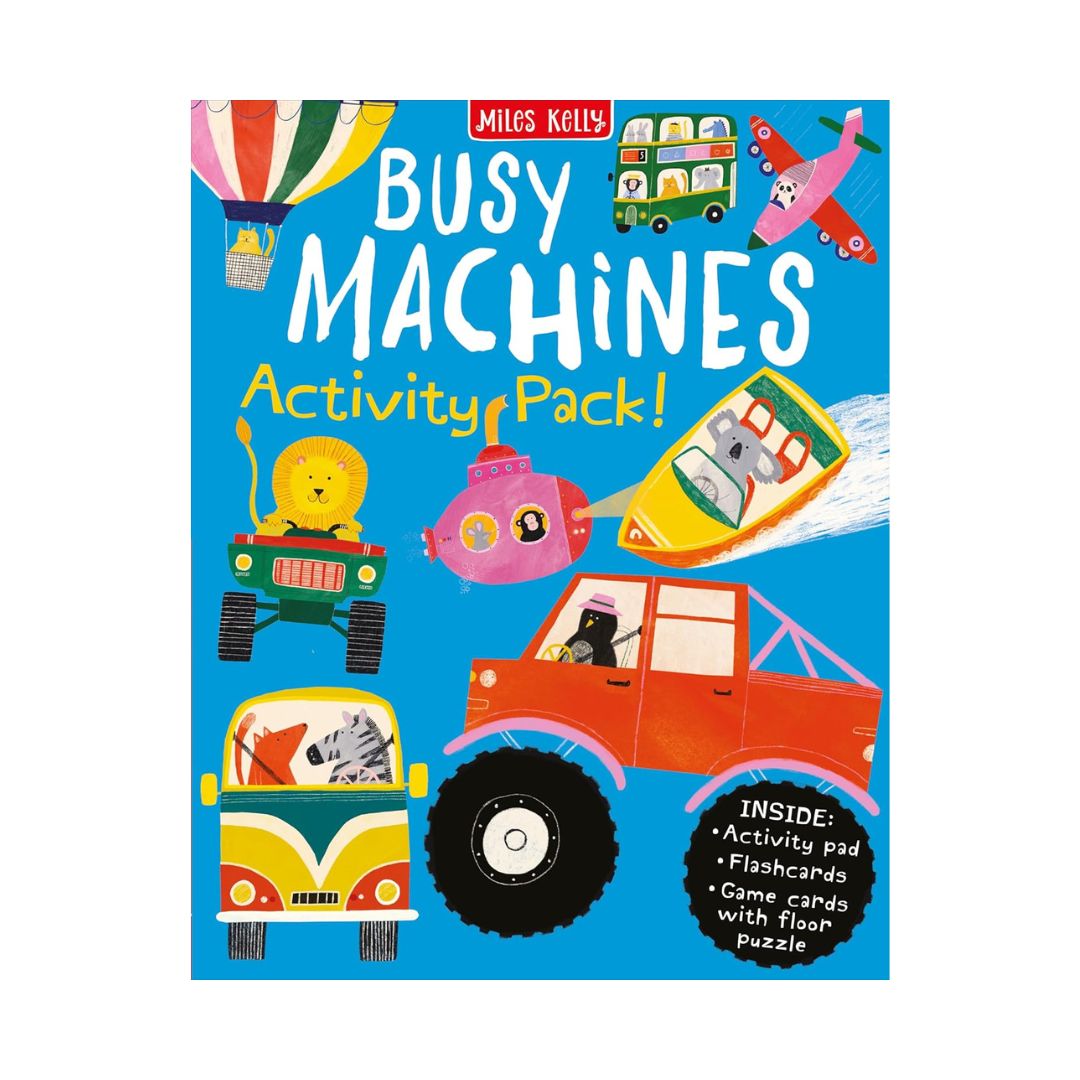 Miles Kelly Busy Machines Activity Pack