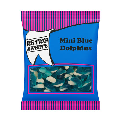 Retro Pick N Mix Sweets Mini Blue Dolphins