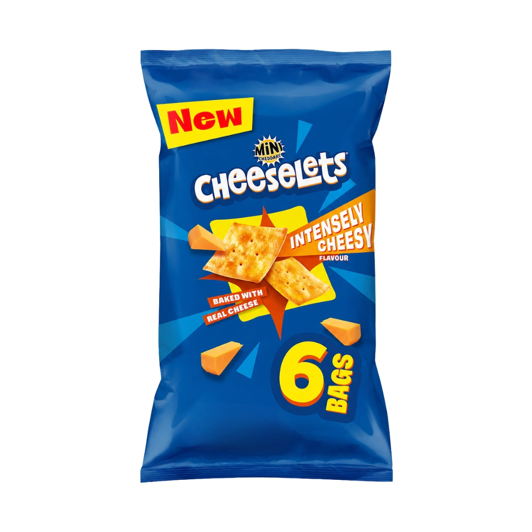 Mini Cheddars Cheeselets Baked Snacks