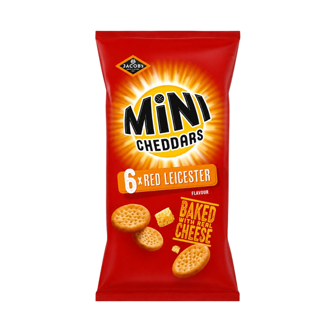 McVitie's Mini Cheddars Red Leicester Flavour