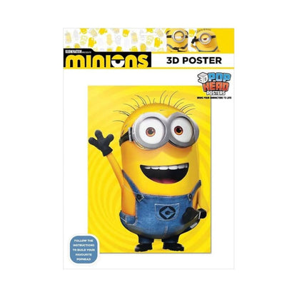 Minions Tom 3D PopHeads Poster