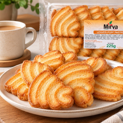 Mirva Broken Leaves Puff Pastry Biscuits