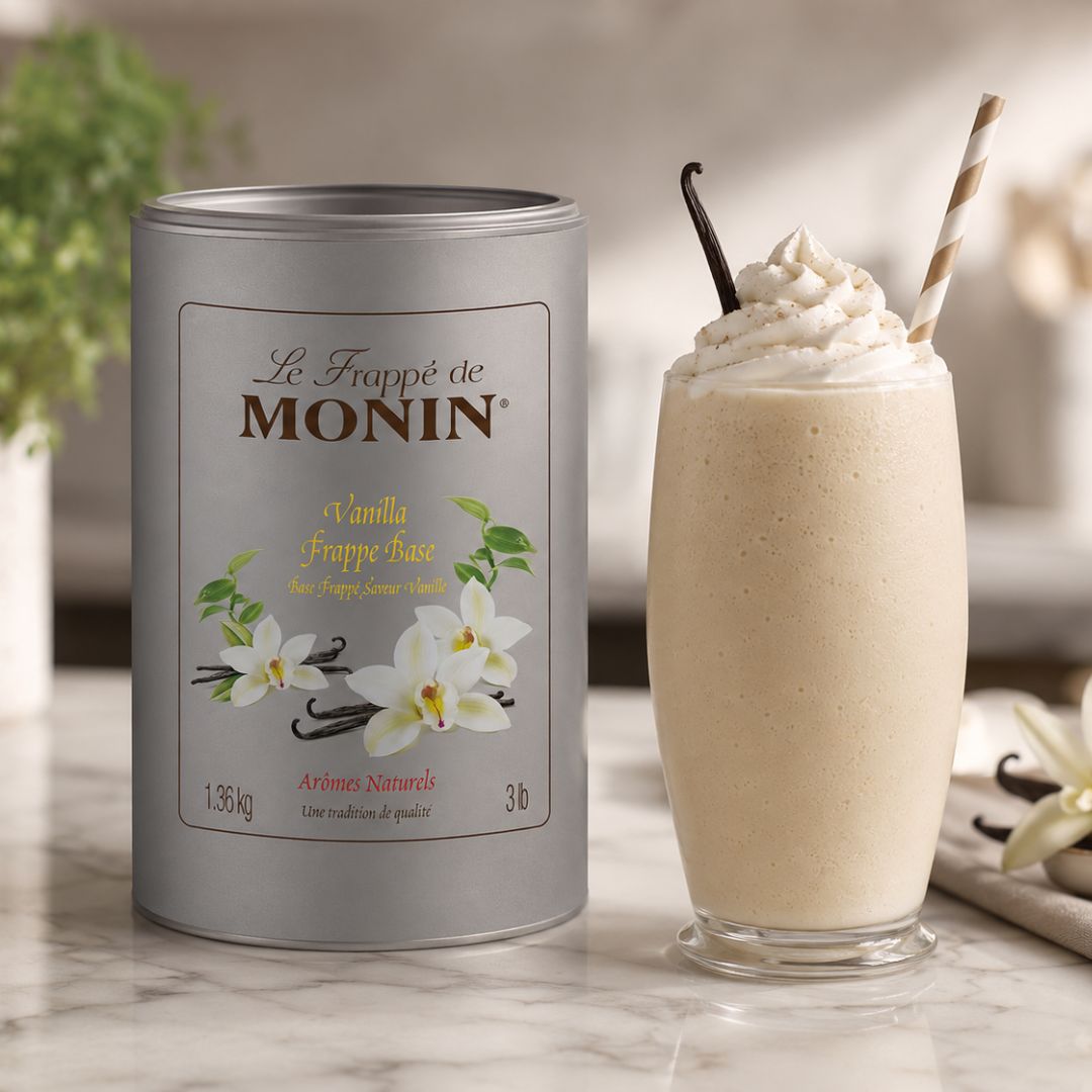 Le Frappé de Monin Vanilla Frappé Base