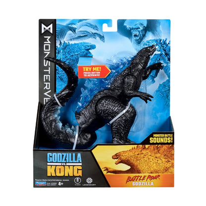 Monsterverse Godzilla vs. Kong Battle Roar Action Figure with Sound
