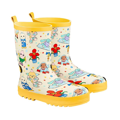 Moon & Me Kids Yellow Wellies Size 12–13
