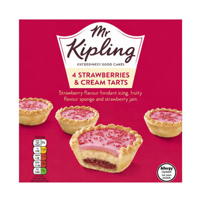 Mr Kipling Strawberries & Cream Cake Tarts