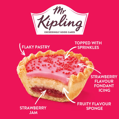 Mr Kipling Strawberries & Cream Cake Tarts