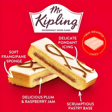 Mr Kipling Bakewell Cake Slices