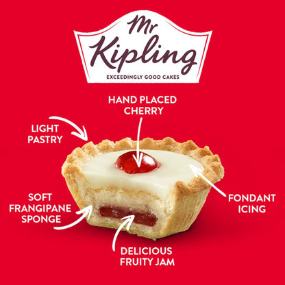 Mr Kipling Cherry Bakewells