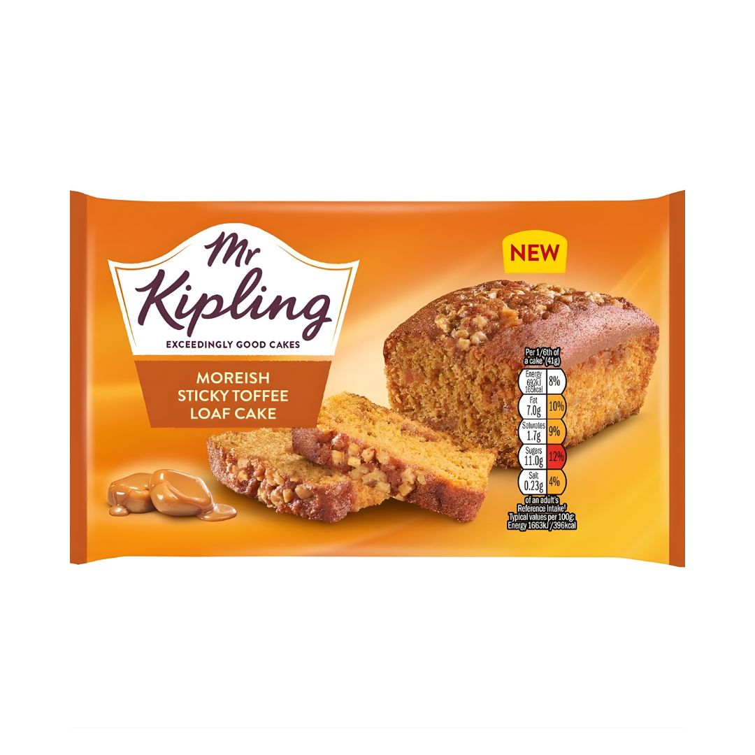 Mr Kipling Moreish Sticky Toffee Loaf Cake