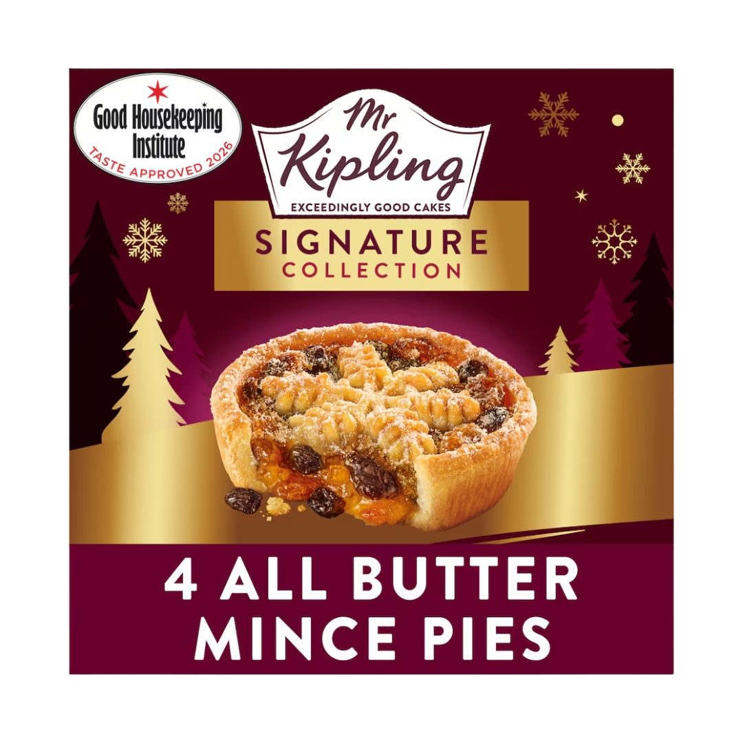 Mr Kipling Signature Collection All Butter Mince Pies