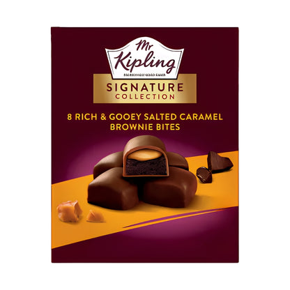 Mr Kipling Signature Collection Salted Caramel Brownie Bites