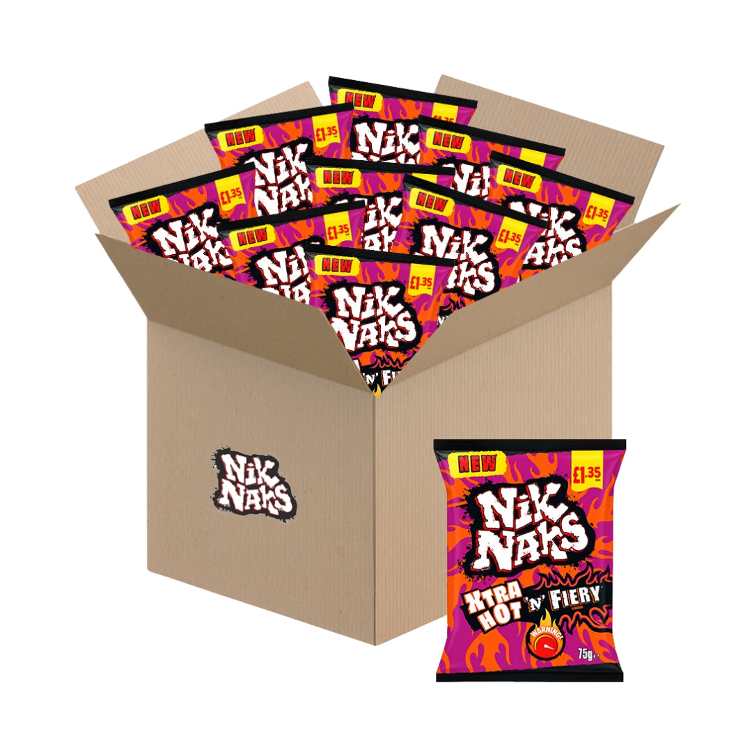 Nik Naks Extra Hot 'n' Fiery Flavour