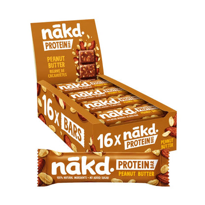 nākd. Peanut Butter Protein Bars