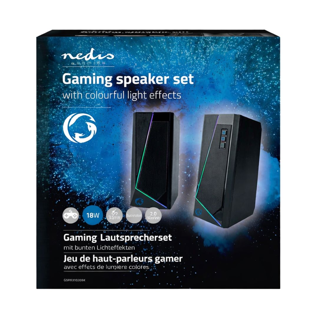 Nedis Gaming Stereo Speaker Set