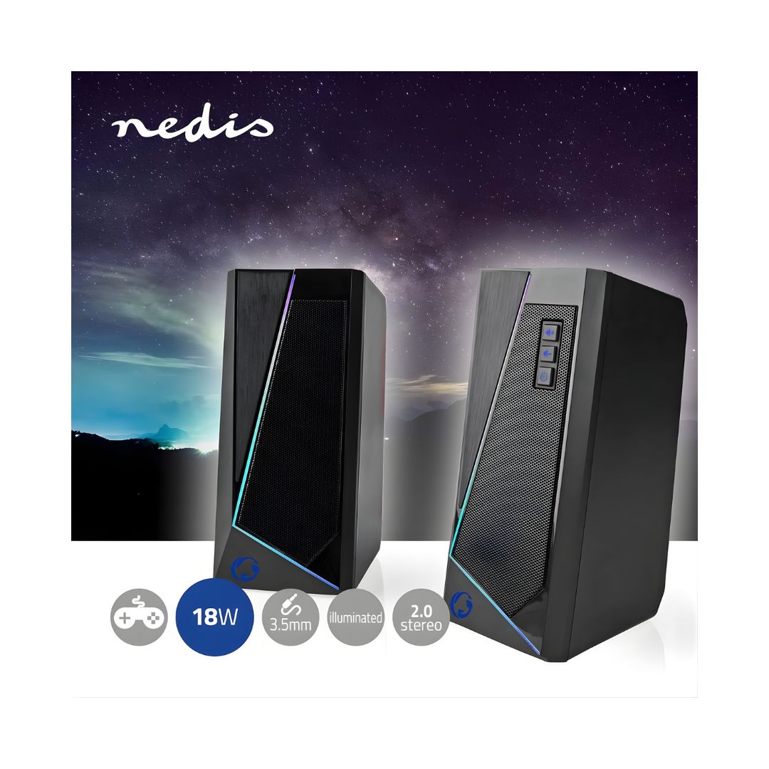 Nedis Gaming Stereo Speaker Set