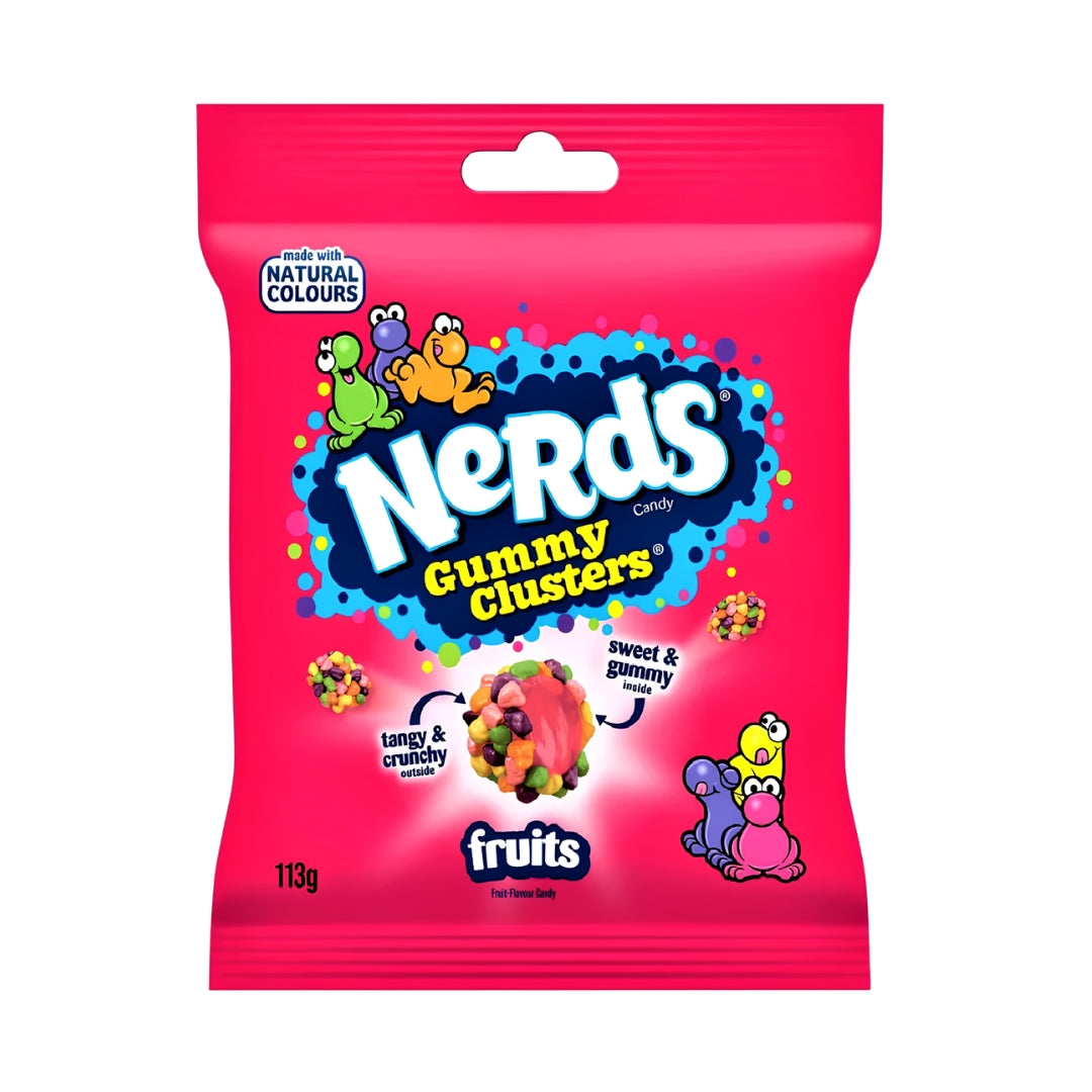 Nerds Gummy Clusters Fruits Flavour Candy Sweets