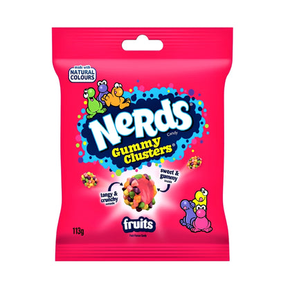 Nerds Gummy Clusters Fruits Flavour Candy Sweets