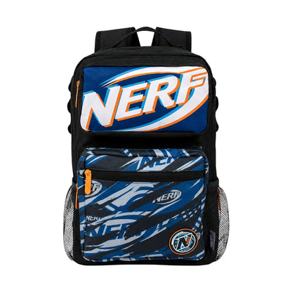 Nerf Tech Camo Print Premium Backpack with 3D Embossed Logo