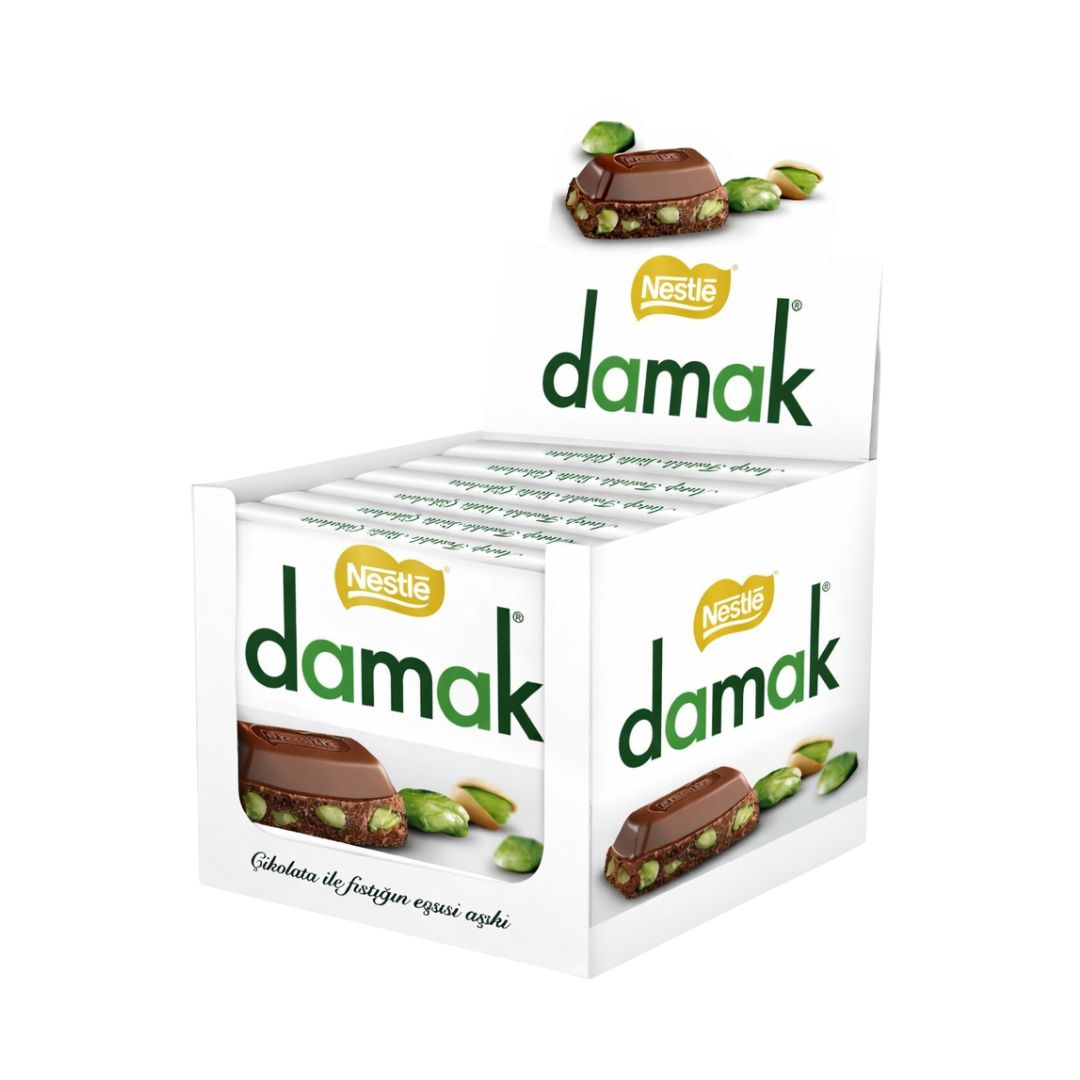 Nestlé Damak Fine Chocolate Bars With Pistachios