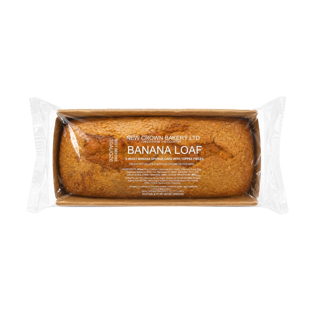 New Crown Bakery Banana Loaf Cake
